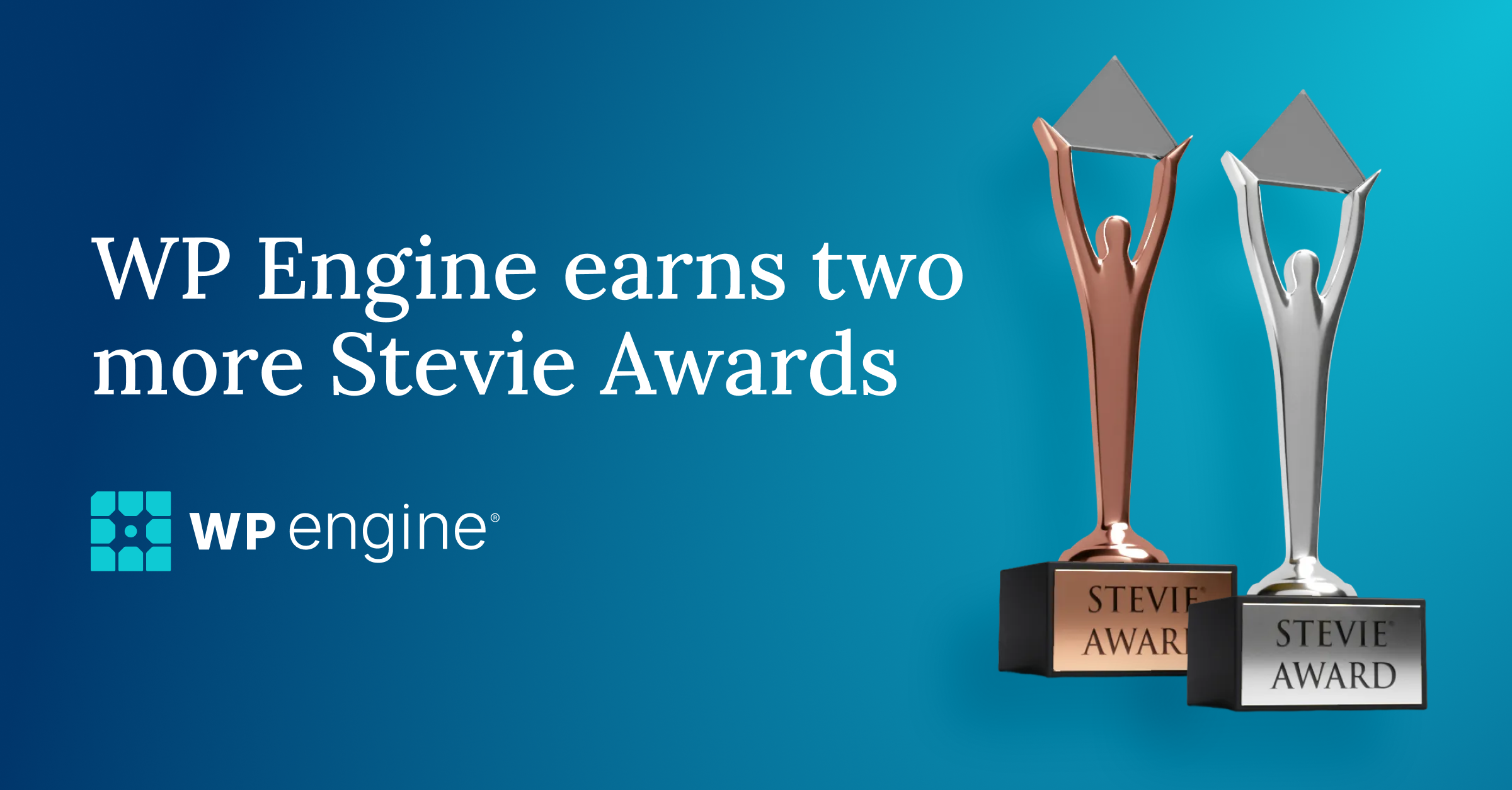 WP Engine Honored for AI Innovation and Customer Service Excellence by Stevie Awards